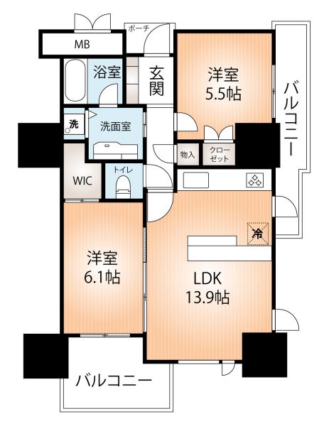 グランドメゾン西堀通タワー 1507