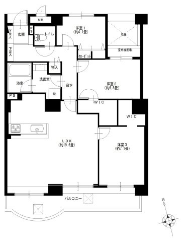 コスモ上大岡サニーウィングA棟