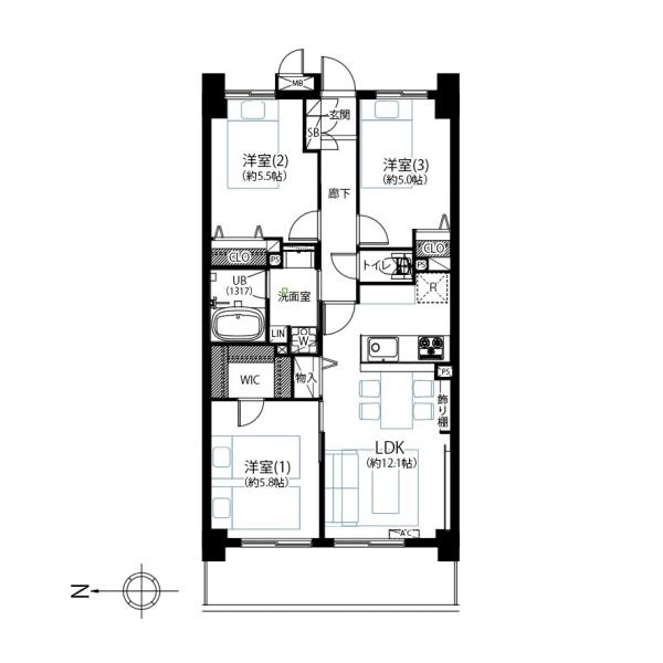 キャッスルマンション亀戸立花弐番館