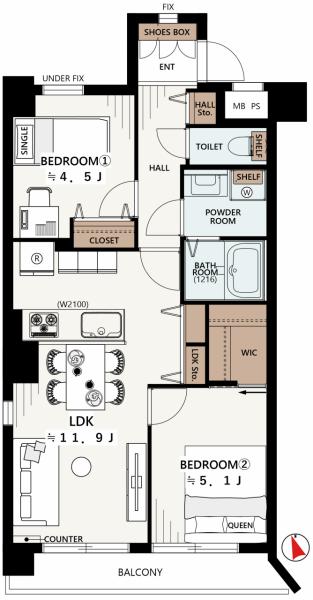 大山公園サンハイツ