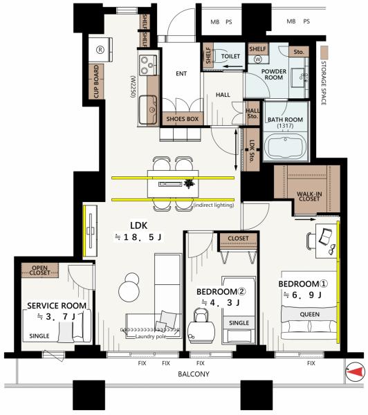 西戸山タワーホウムズセントラルタワー