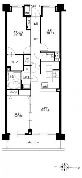 クレストフォルム中野弥生町