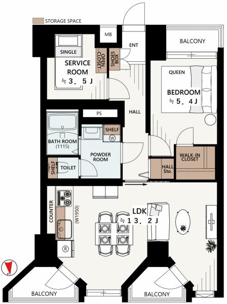 武蔵関ハイツA棟