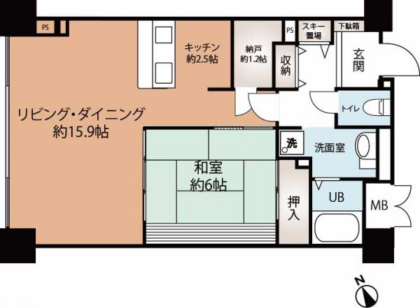 妙高パインバレーロジュマン1号館