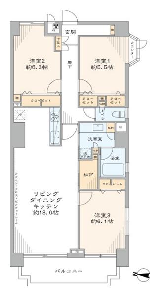 ヴェラハイツ竹の塚