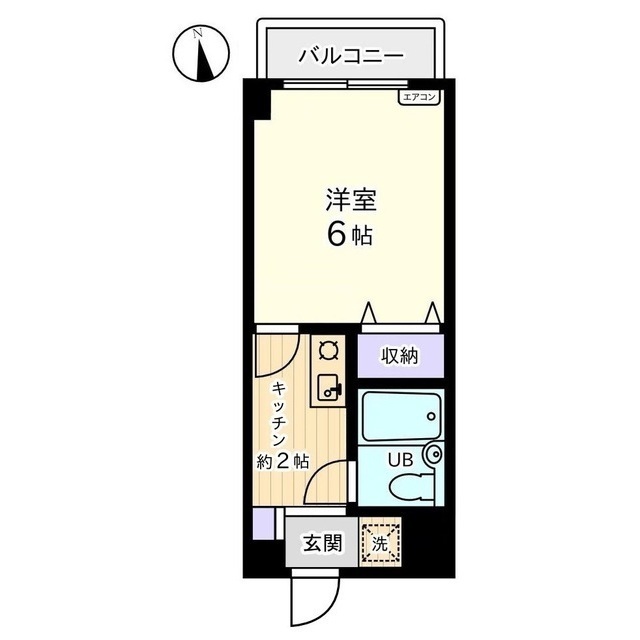 ダイアパレス安野屋 303号室 間取り