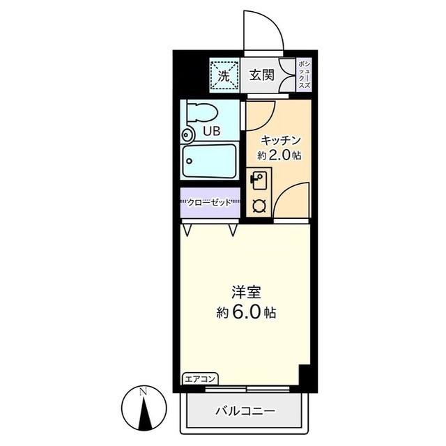 ダイアパレス安野屋 220号室 間取り